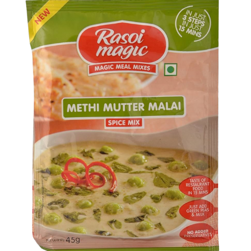 Rasoi Methi Mutter Malai Mix  - 50g
