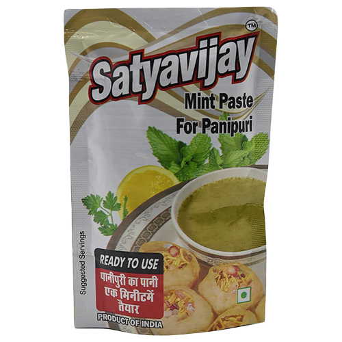 Satyaviay Chutney Mint Paste For Panipuri  - 100g