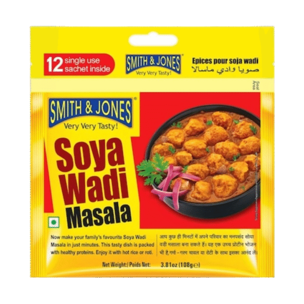 Smith And Jones Soya Wadi Masala - 12 X 9 gm