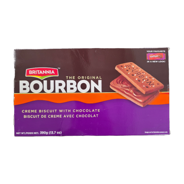 Britannia Bourbon Cream Treat Biscuits - 390 g