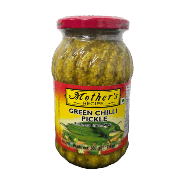 Mothers Green chilli Pickle -500 g