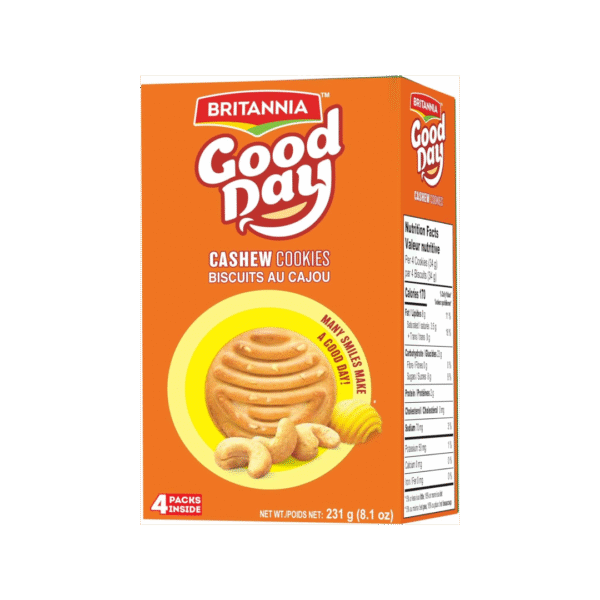 Britannia Goodday Cashew (Large) - 231 g