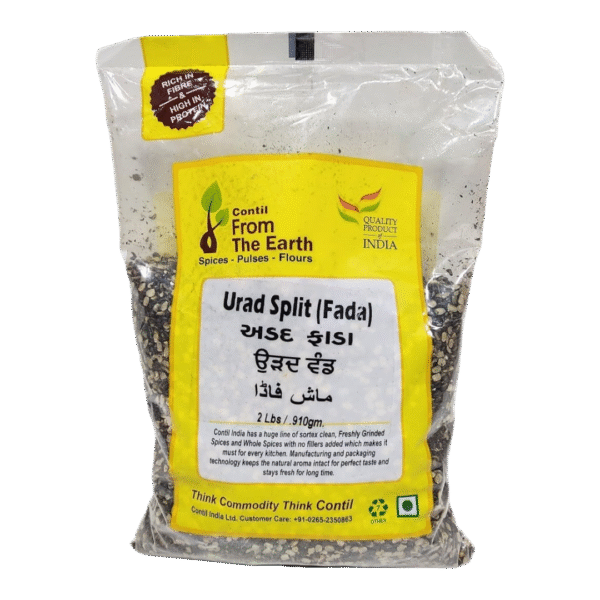 Contil From The Earth Urad Dal Chilka - 2 lb