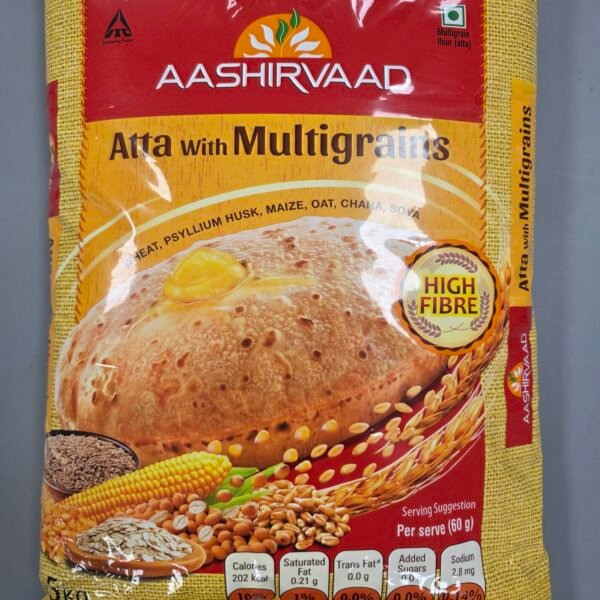 Aashirvaad Multigrain Atta (India) - 5 KG Aashirvaad Multigrain Atta (India) - 5 KG