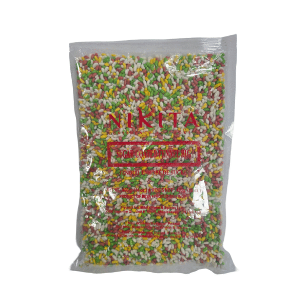 Nikita Sugar Coated Fennel Seeds Big – 400 gm