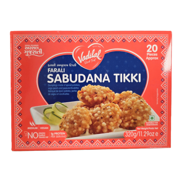 Vadilal Sabudana Tikki- 320g/ 20pcs approx.