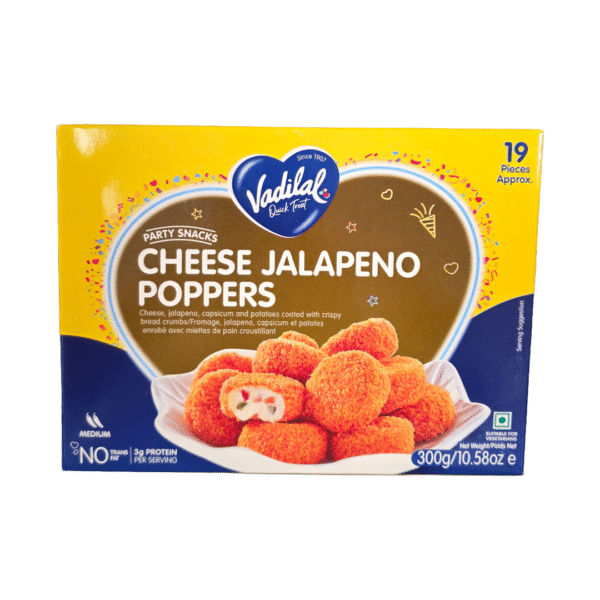 Vadilal Cheese Jalapeno Poppers - 300g