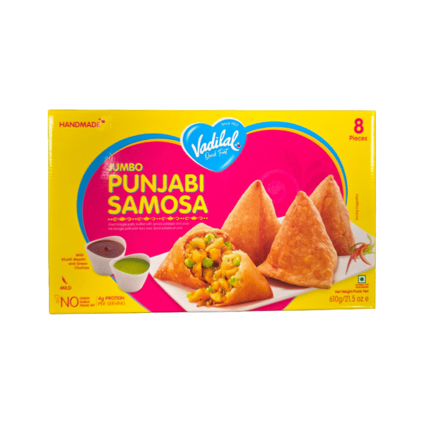Vadilal Jumbo Punjabi Samosa - 8 pcs / 610g