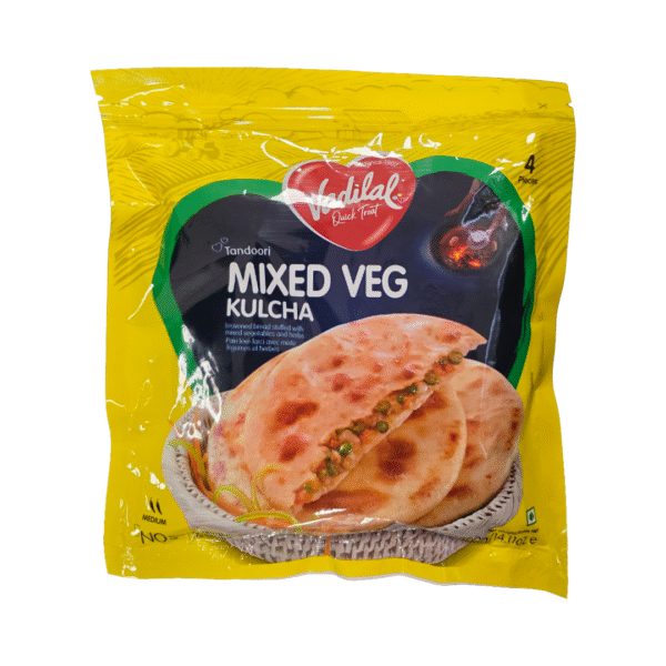 Vadilal Tandoori Mixed Veg Kulcha - 4pcs