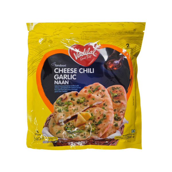Vadilal Cheese Chilli Garlic Naan - 2 pcs