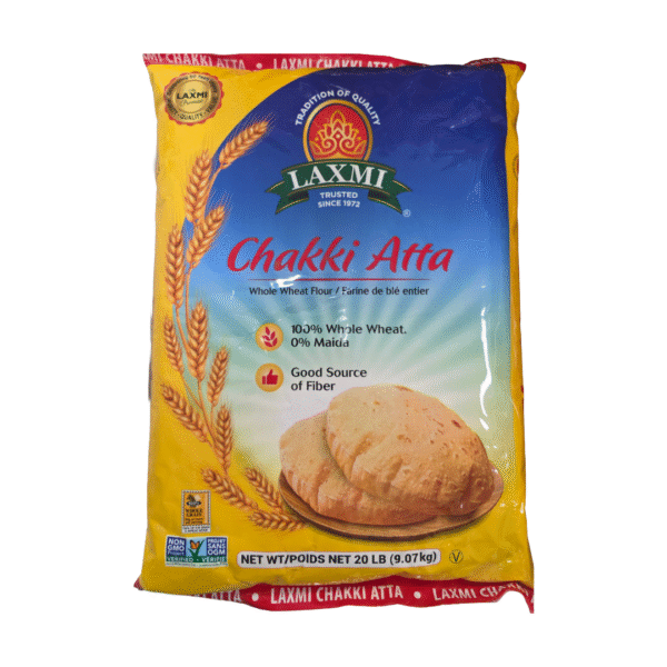 Laxmi Chakki Atta (Whole wheat flour) 10LB Laxmi Chakki Atta (Whole wheat flour) 10LB