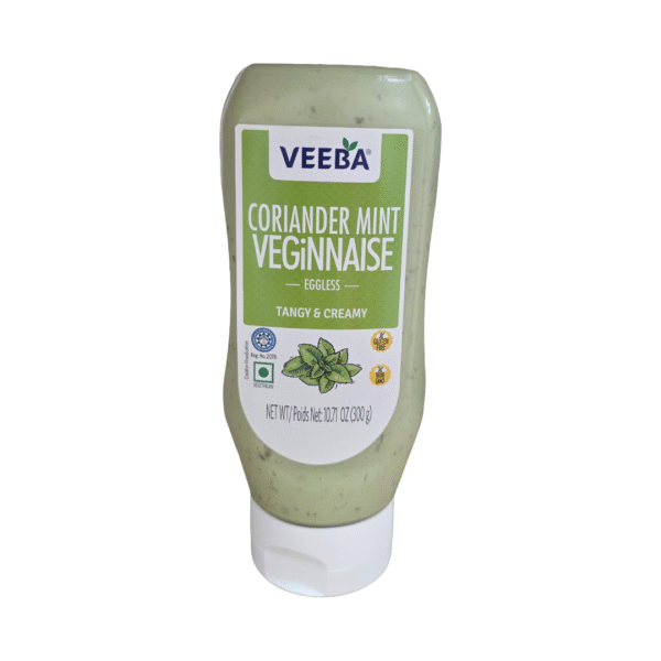 Veeba Coriander Mint Veginnaise Eggless – 300 g Veeba Coriander Mint Veginnaise Eggless – 300 g