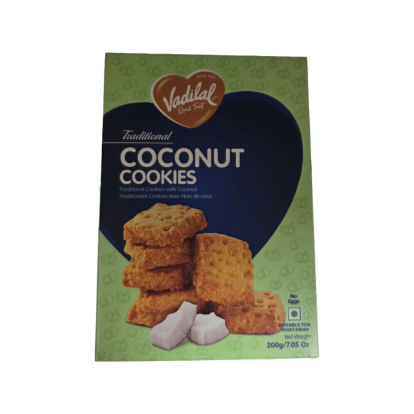 Vadilal Coconut Cookies – 200 g Vadilal Coconut Cookies – 200 g