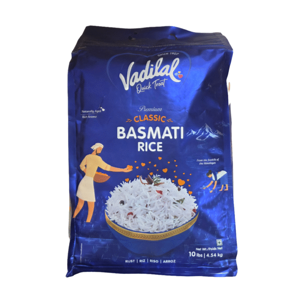 Vadilal Classic Basmati Rice – 10 lb