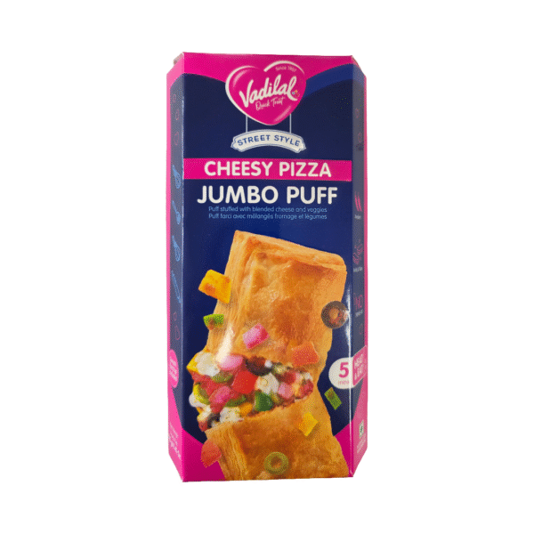 Vadilal Jumbo Cheesy Pizza Puff – 125 g