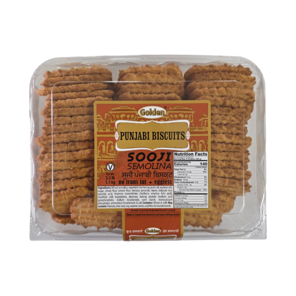Surati Sooji Punjabi Biscuits – 2.5 lb Surati Sooji Punjabi Biscuits – 2.5 lb