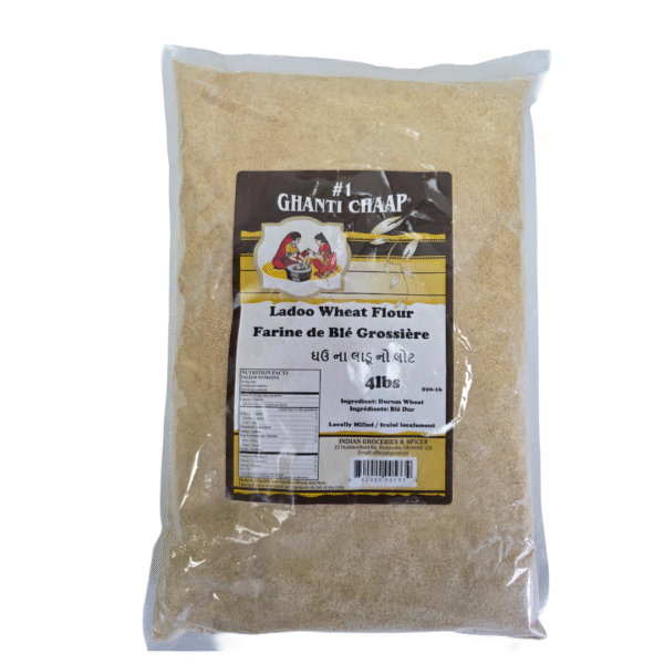 Ghanti Chaap Ladoo Wheat Flour 4lbs Ghanti Chaap Ladoo Wheat Flour 4lbs