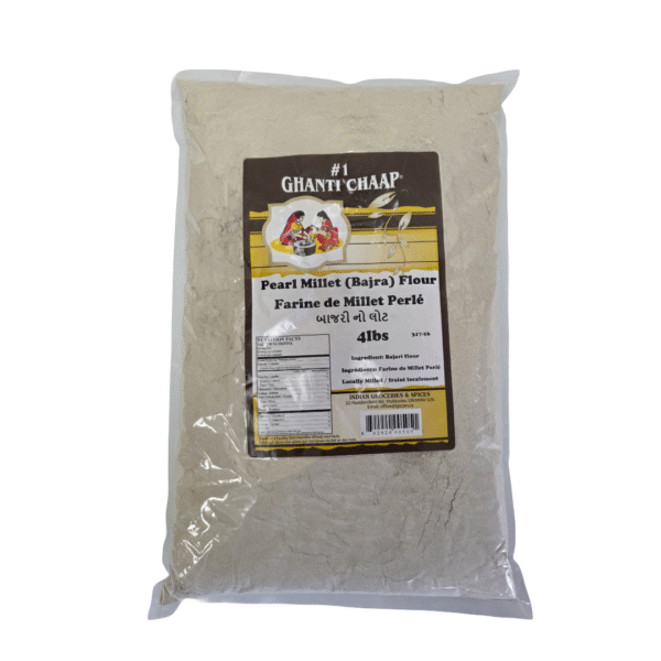 Ghanti Chaap Bajri Flour - 4 Lb Ghanti Chaap Bajri Flour - 4 Lb