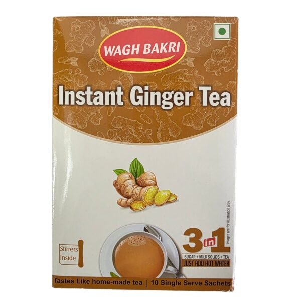 WaghBakri Tea Instant Ginger Tea - 140 g WaghBakri Tea Instant Ginger Tea - 140 g