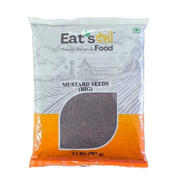 Eat's Desi Food Mustard Seeds Big - 2 Lb