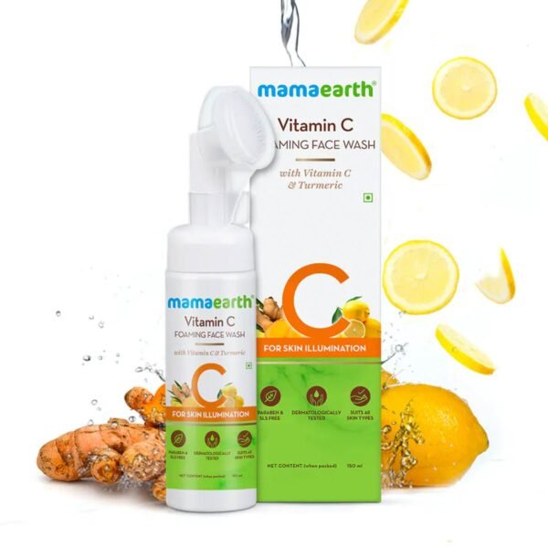 Mama Earth Vitamin C Foaming Facewash 150ml