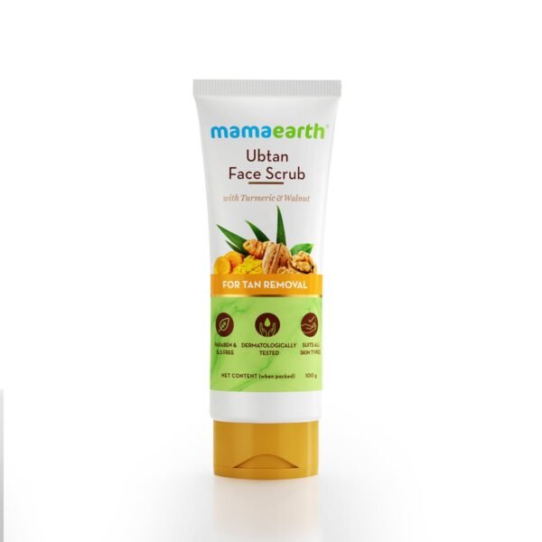 Mama Earth Ubtan Face Scrub 100ml Mama Earth Ubtan Face Scrub 100ml