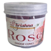 Shree Krishna Rose Dhoop Cone Jar 100gm
