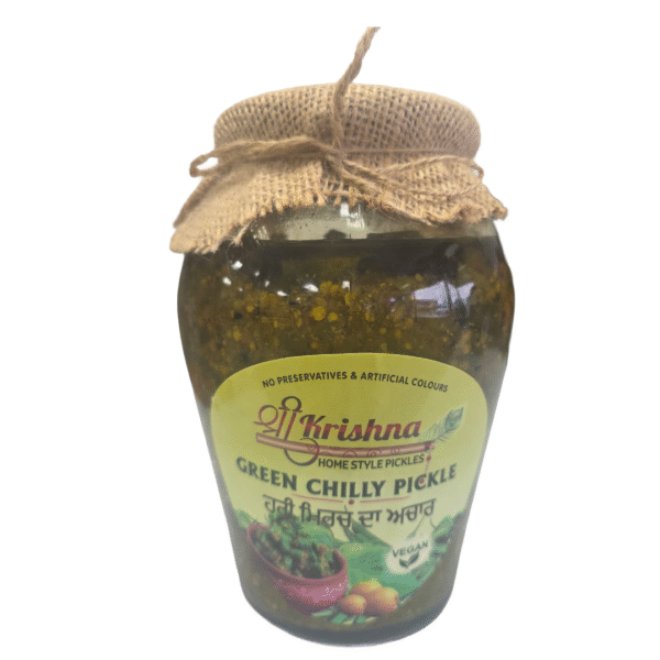 Shree Krishna Green Chilly Pickle - 2lb Shree Krishna Green Chilly Pickle - 2lb