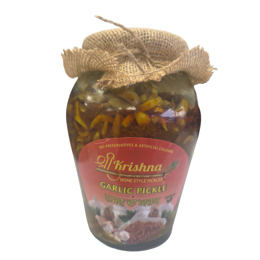 Shree Krishna Garlic Pickle - 2lb Shree Krishna Garlic Pickle - 2lb