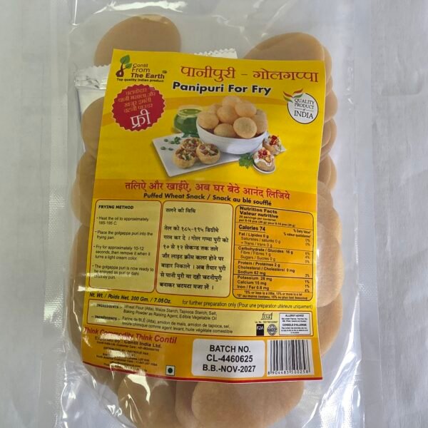 Contil From The Earth Panipuri - 200g