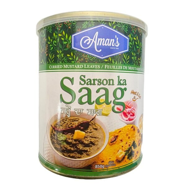 Aman's Sarson Ka Saag - 850g Aman's Sarson Ka Saag - 850g