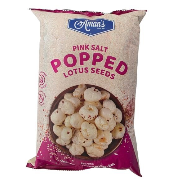 Aman's Pink Salt Phool Makhana - 70g Aman's Pink Salt Phool Makhana - 70g