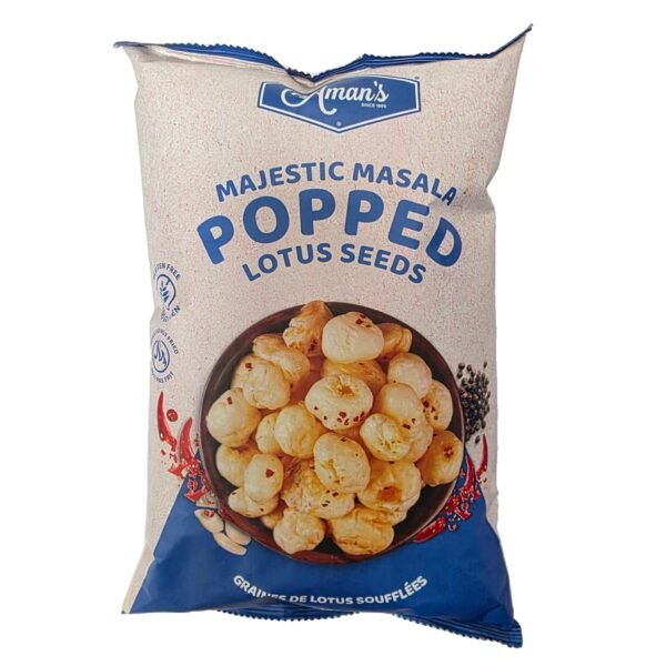 Aman's Majestic Masala Phool Makhana - 70g Aman's Majestic Masala Phool Makhana - 70g