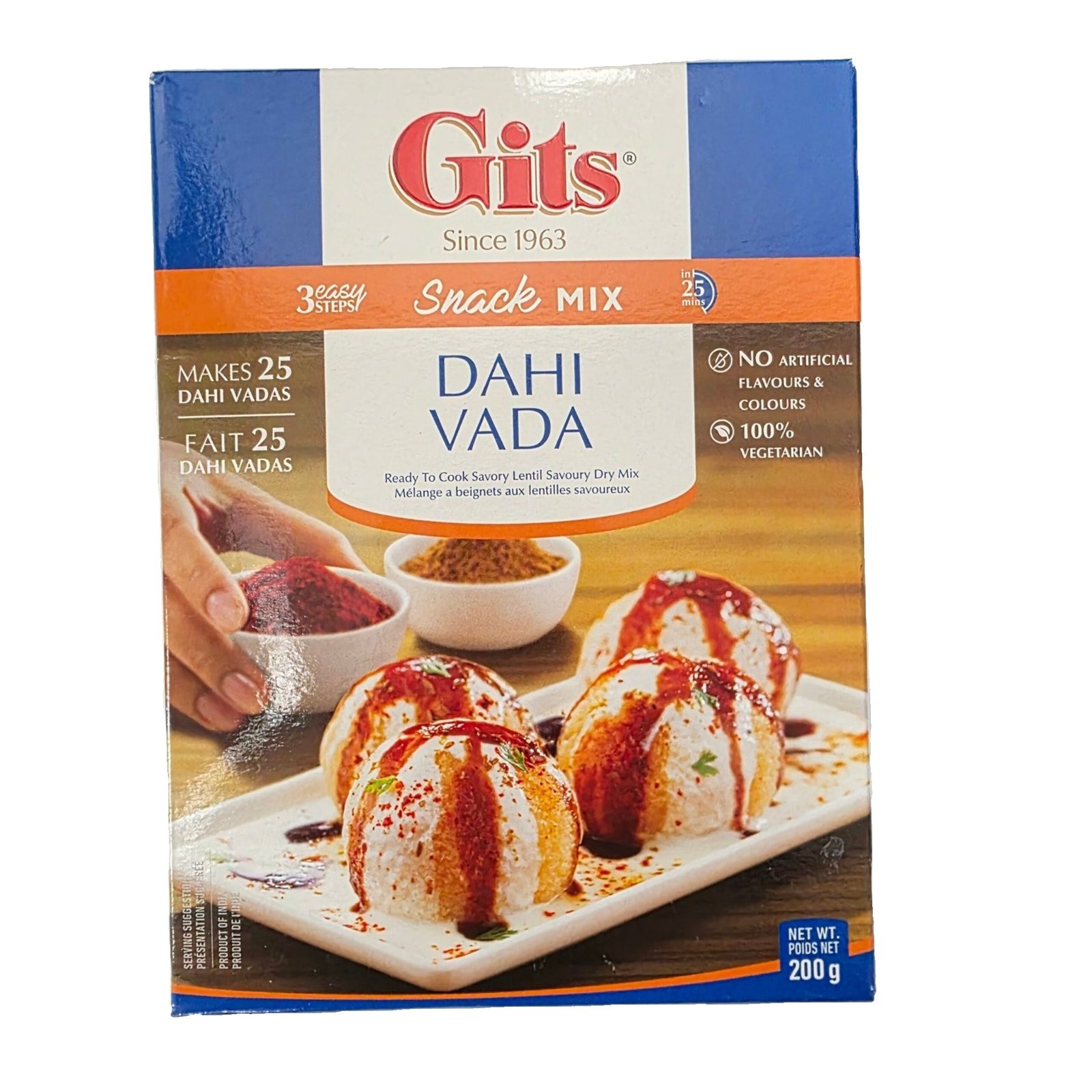 Gits Dahi Vada Mix - 200g Gits Dahi Vada Mix - 200g