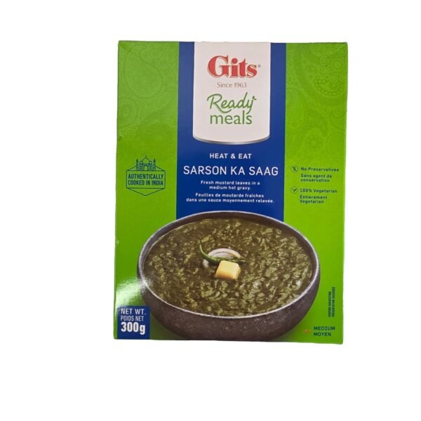 Gits Ready Meals Sarson Ka Saag - 300g Gits Ready Meals Sarson Ka Saag - 300g