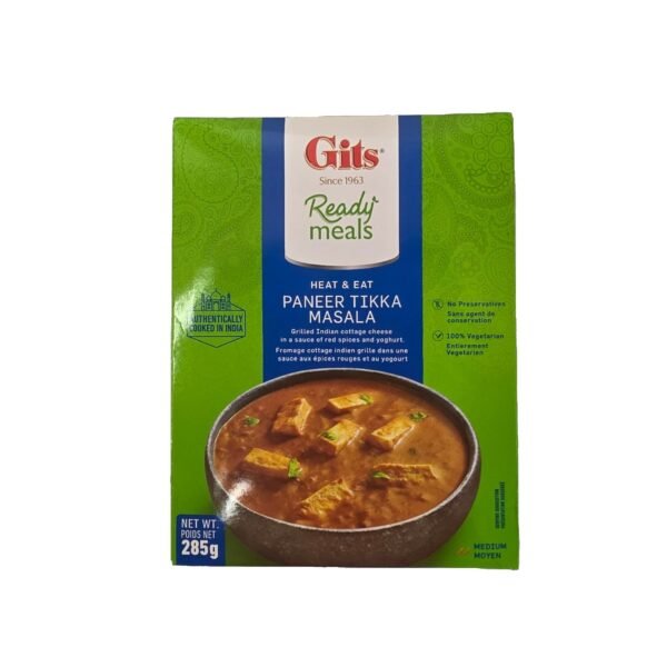 Gits Ready Meals Paneer Tikka Masala - 285g Gits Ready Meals Paneer Tikka Masala - 285g