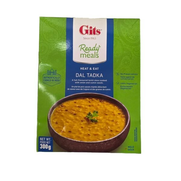 Gits Ready Meals Dal Tadka - 300g Gits Ready Meals Dal Tadka - 300g