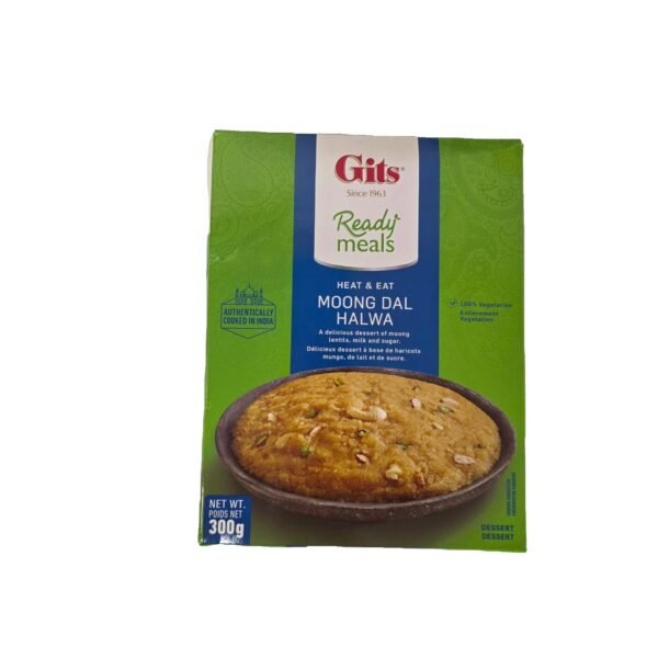 Gits Ready Meals Moong Dal Halwa - 300g Gits Ready Meals Moong Dal Halwa - 300g