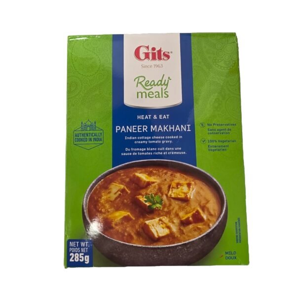 Gits Ready Meals Paneer Makhani - 285g Gits Ready Meals Paneer Makhani - 285g