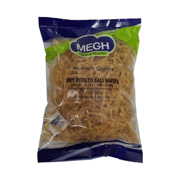 Megh Dry Potato Sali Wafers 200gm Megh Dry Potato Sali Wafers 200gm