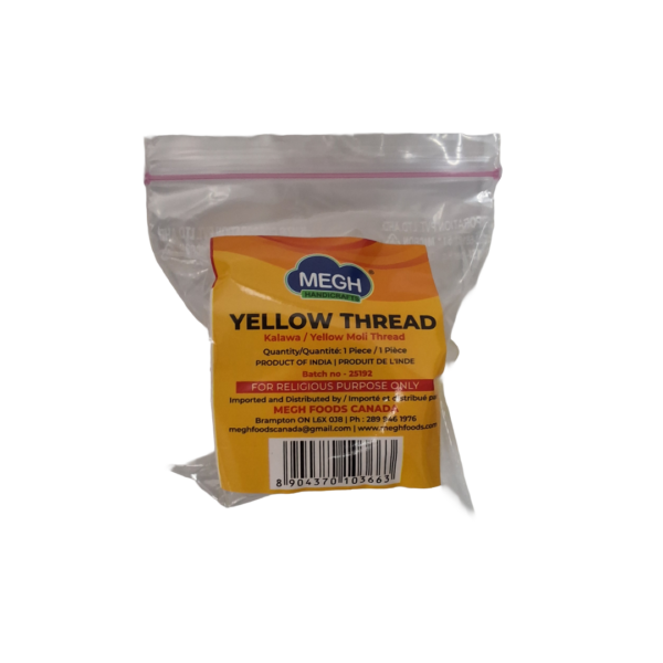 Megh Pooja - Pooja Thread Yellow Megh Pooja - Pooja Thread Yellow