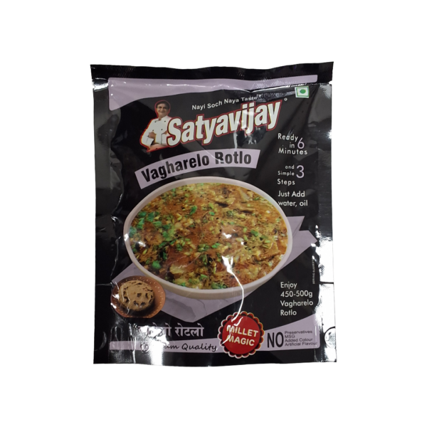 Satyavijay Instant Vagharelo Rotlo 130gm Satyavijay Instant Vagharelo Rotlo 130gm