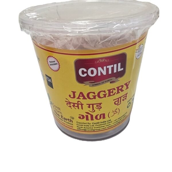 Contil From The Earth Jaggery / Desi Gud - 1kg Contil From The Earth Jaggery / Desi Gud - 1kg