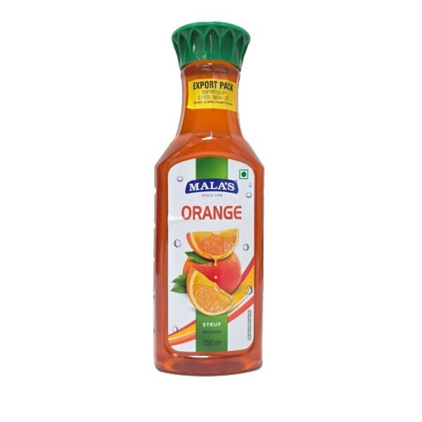 Mala's Orange Syrup - 750ml