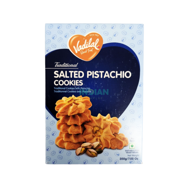 Vadilal Salted Pistachio Cookies - 200g Vadilal Salted Pistachio Cookies - 200g