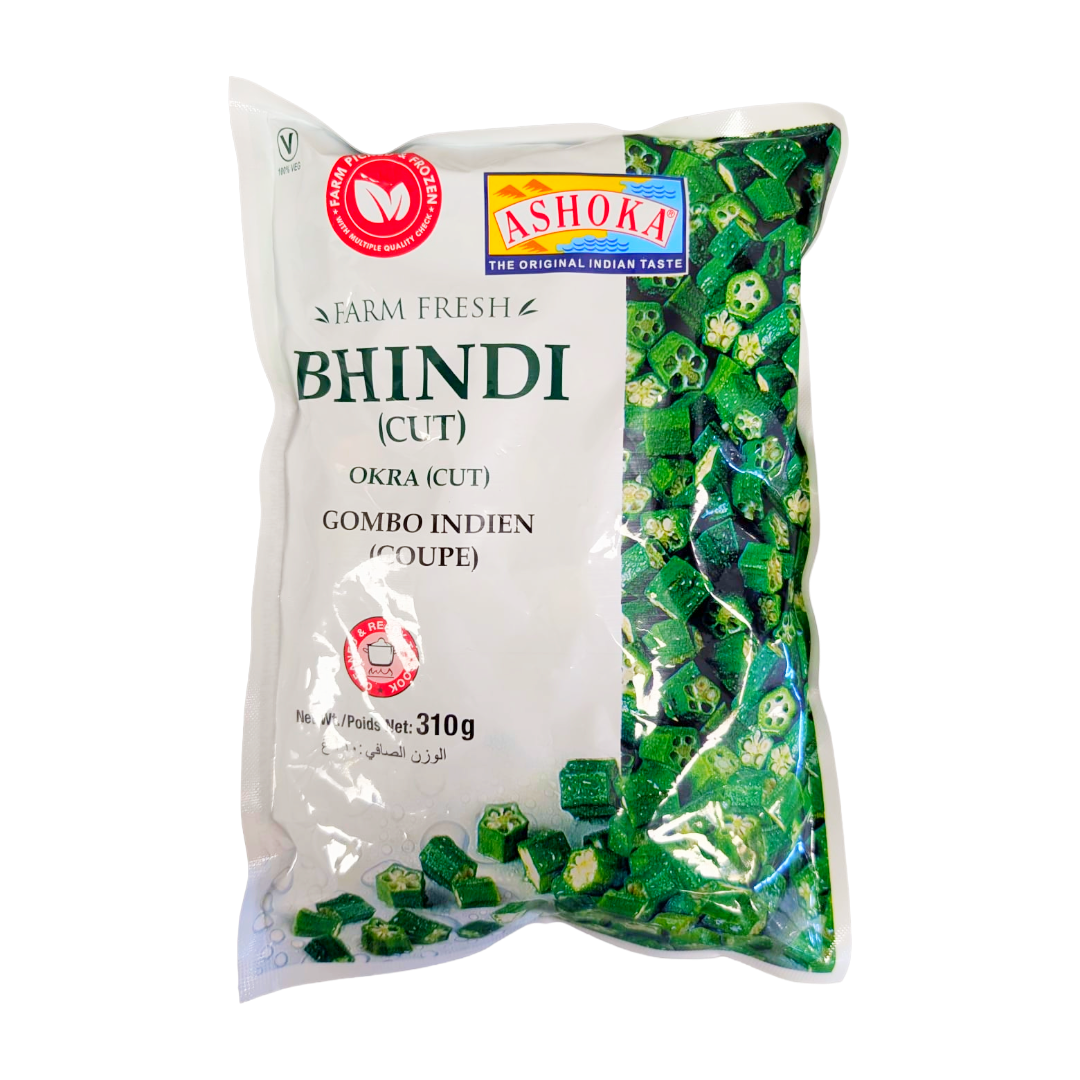 Ashoka Okra Cut Bhindi – 310g Ashoka Okra Cut Bhindi – 310g
