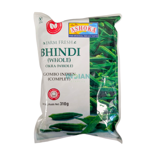 Ashoka Okra Whole Bhindi – 310g Ashoka Okra Whole Bhindi – 310g