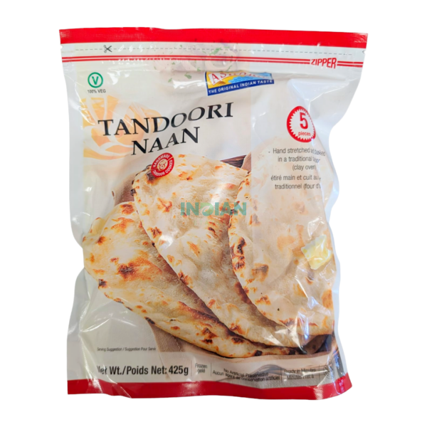 Ashoka Tandoori Naan Plain – 426g Ashoka Tandoori Naan Plain – 426g