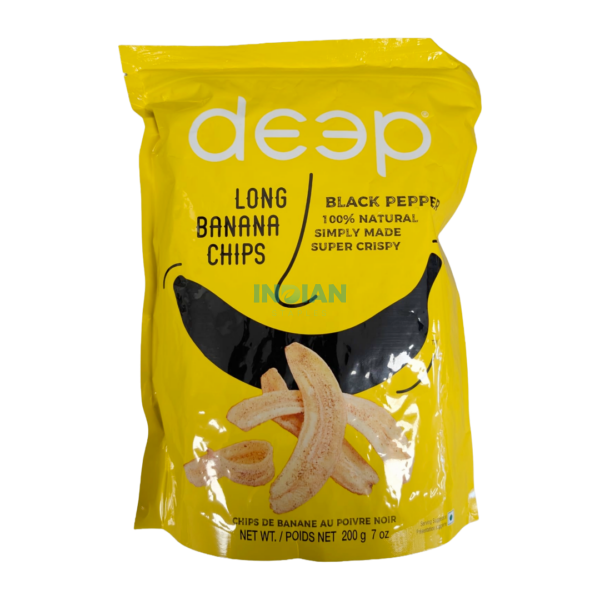 Deep Long Banana Chips Black Pepper- 200g Deep Long Banana Chips Black Pepper- 200g