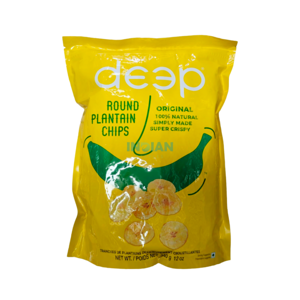 Deep Original Round Plaintain Chips - 200g Deep Original Round Plaintain Chips - 200g